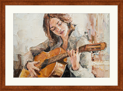 Play A Song Canvas Art - Modern Wall Decor Canvas For Music Lovers