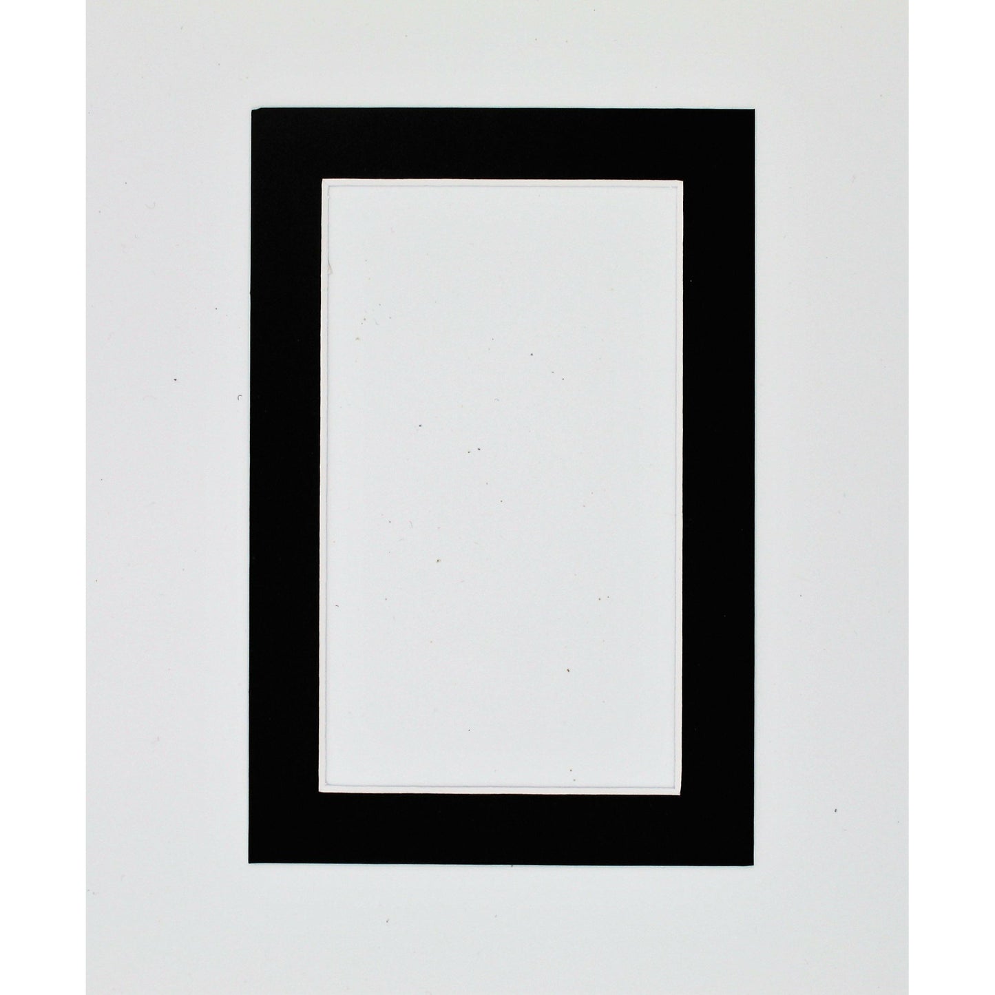 4 x 6 ,  White Core Single Matboard