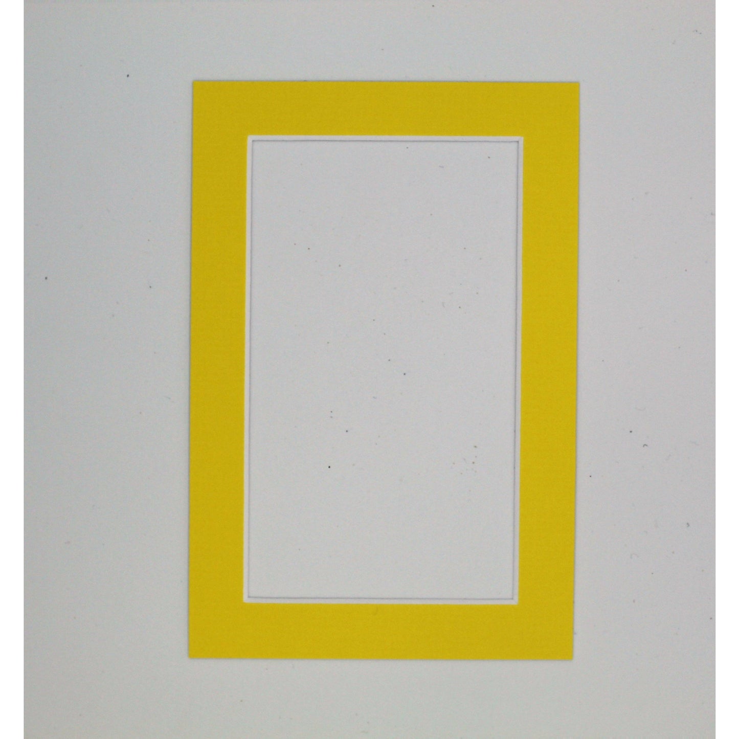 4 x 6 ,  White Core Single Matboard