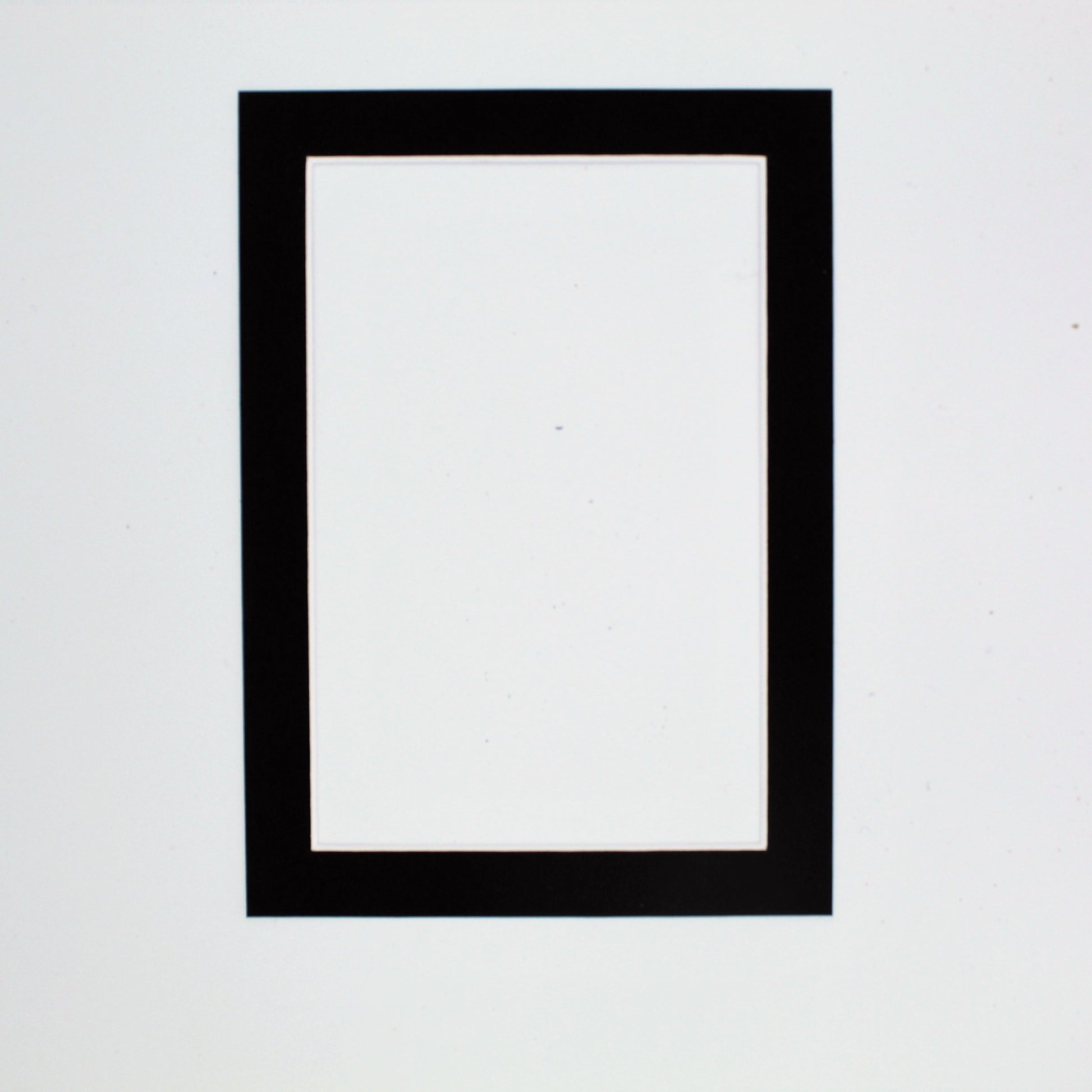 5x7 White Core Single Matboard For Framing - Acid Free Matboard Online